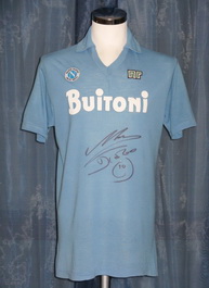 Maglia napoli hot sale 86 87